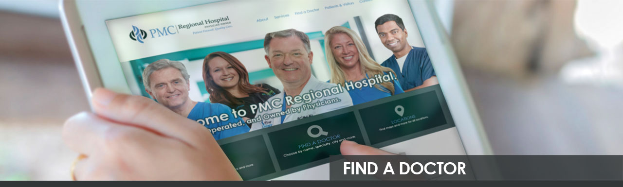 Find A Doctor - PMC Regional Hospital